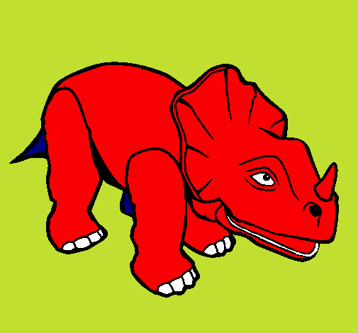Dibujo Triceratops II pintado por josephcf