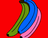Dibujo Plátanos pintado por Pipo161107