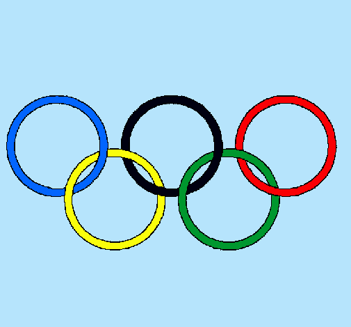 Dibujo Anillas de los juegos olimpícos pintado por LadronaRk