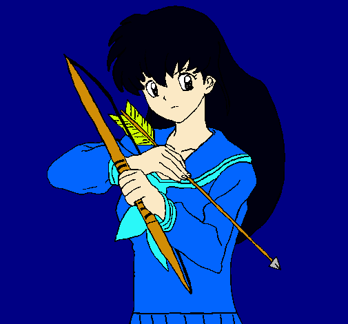 Dibujo Kagome pintado por Oinsu