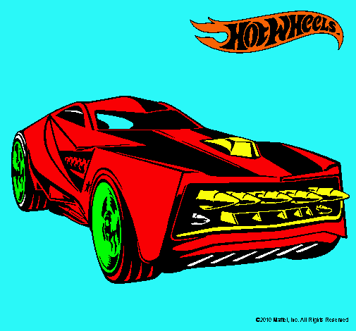 Dibujo Hot Wheels 12 pintado por kevinsab