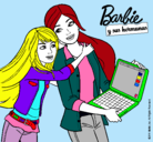 Dibujo El nuevo portátil de Barbie pintado por milisalomo
