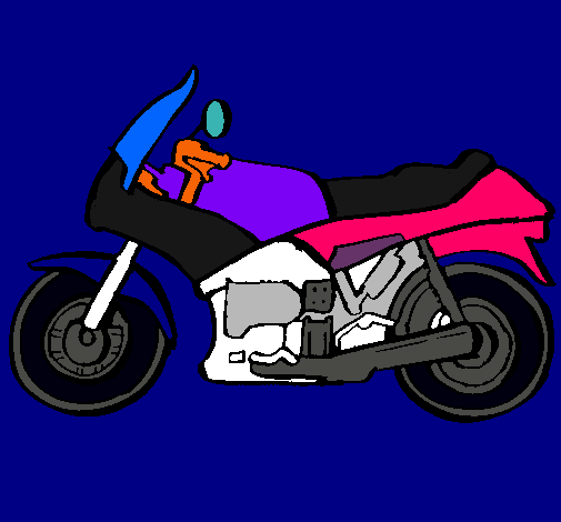 Dibujo Motocicleta pintado por JEREMIAS6