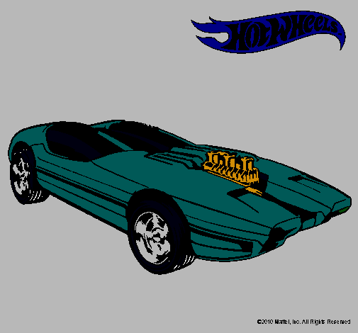 Dibujo Hot Wheels 2 pintado por LAUBEJAR