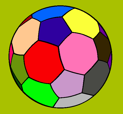 Dibujo Pelota de fútbol II pintado por LUQUITITAS