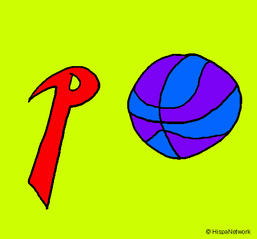 Dibujo Pelota pintado por PSICOTHIC