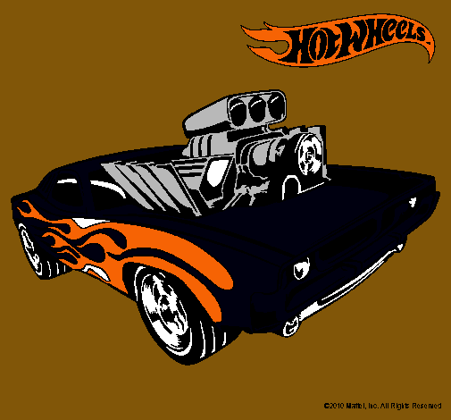 Dibujo Hot Wheels 11 pintado por hotweels