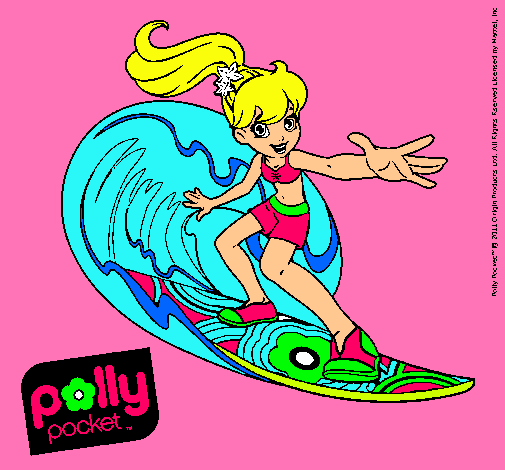 Dibujo Polly Pocket 4 pintado por mariap1909