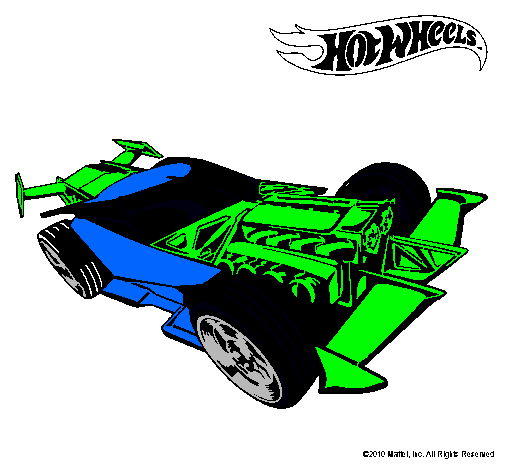 Dibujo Hot Wheels 9 pintado por Enzotriple