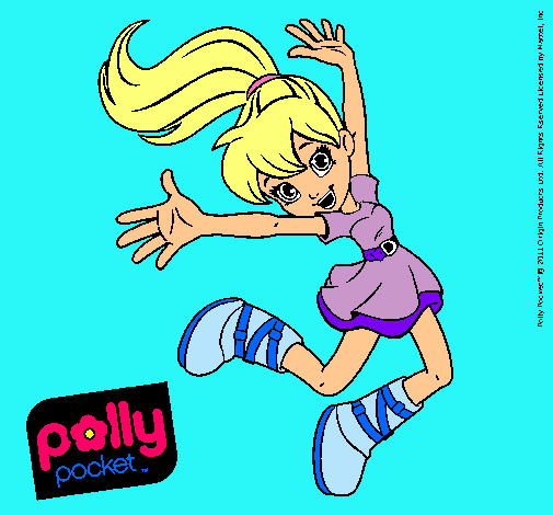 Dibujo Polly Pocket 10 pintado por Happic