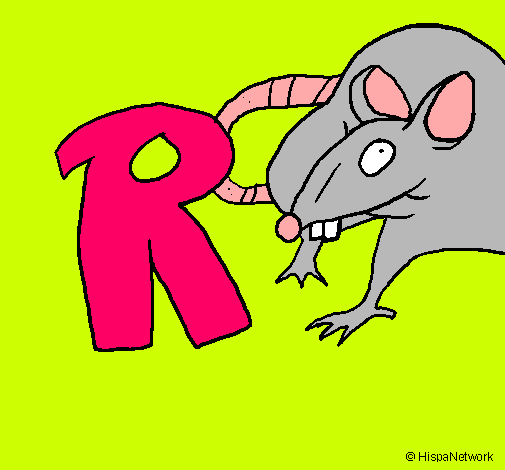 Dibujo Rata pintado por zianya