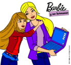 Dibujo El nuevo portátil de Barbie pintado por sofiaalcu