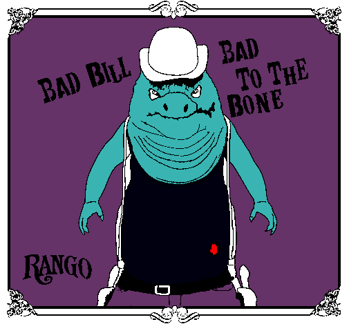 Dibujo Bad Bill pintado por eduardo5