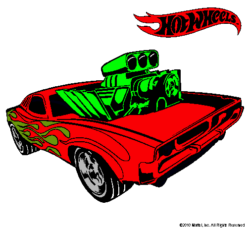 Dibujo Hot Wheels 11 pintado por Enzotriple