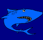 Dibujo Tiburón pintado por anthonio