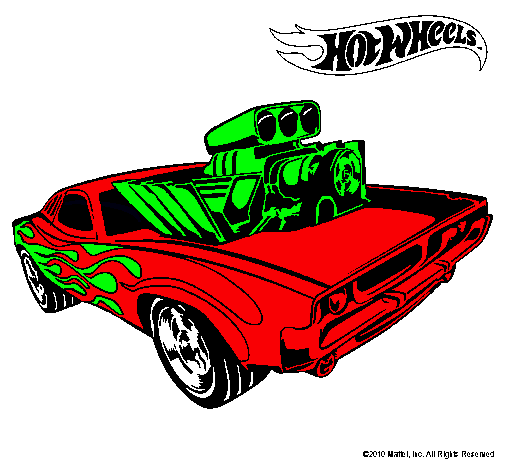 Dibujo Hot Wheels 11 pintado por Enzotriple