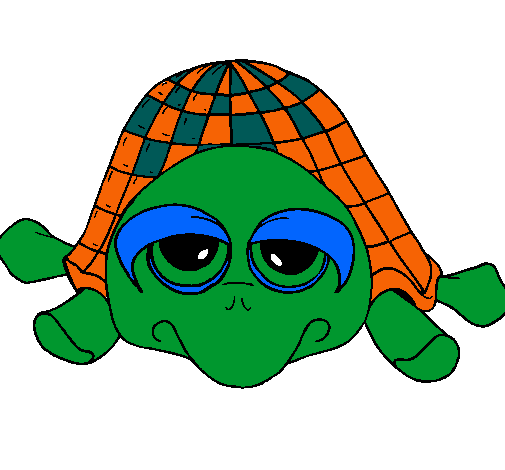 Dibujo Tortuga pintado por FernandaF