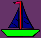 Dibujo Barco velero pintado por agustin3