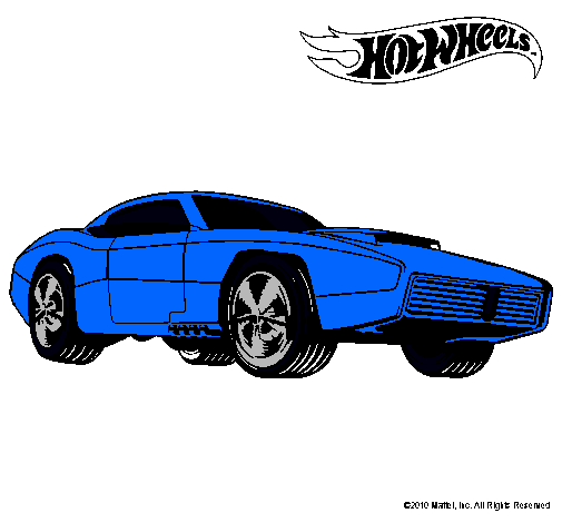 Dibujo Hot Wheels 1 pintado por Enzotriple