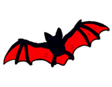 Dibujo Murciélago volando pintado por MURCIELAGORO