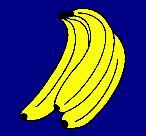 Dibujo Plátanos pintado por zianya