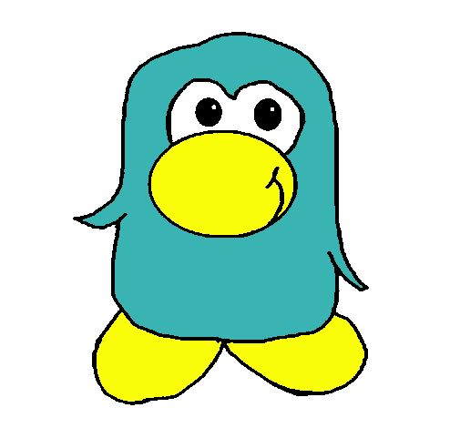 Dibujo Pingüino 2 pintado por arellano4
