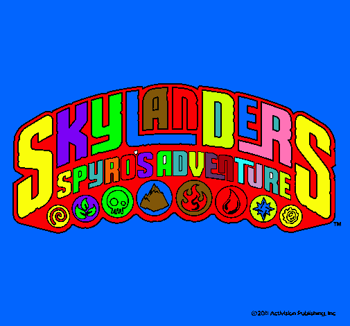 Dibujo Skylanders pintado por Doraluc