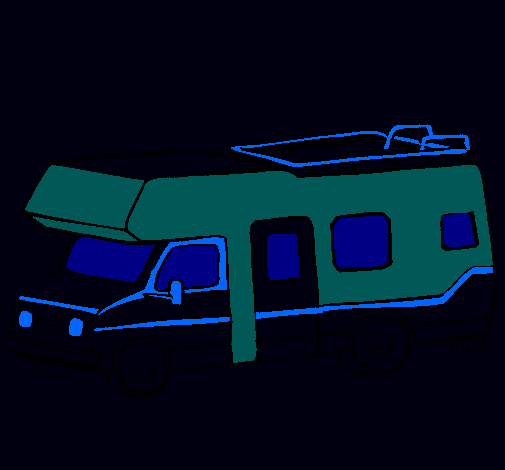 Dibujo Caravana pintado por jacktermin