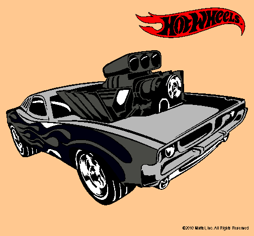 Dibujo Hot Wheels 11 pintado por Hot-Wheels