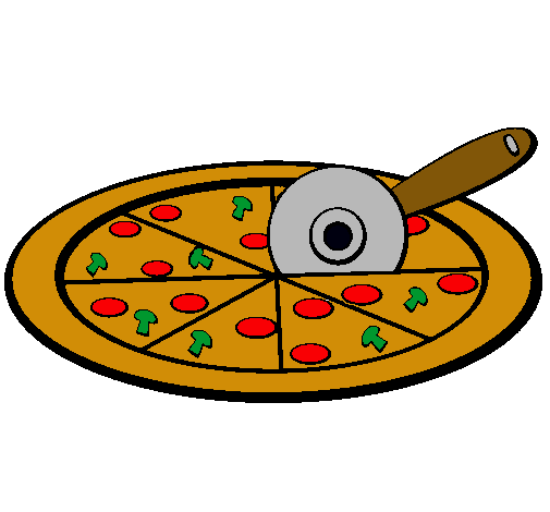 Dibujo Pizza pintado por ary18