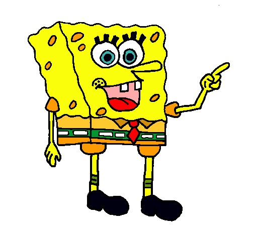 Dibujo Bob Esponja pintado por Uli-yol