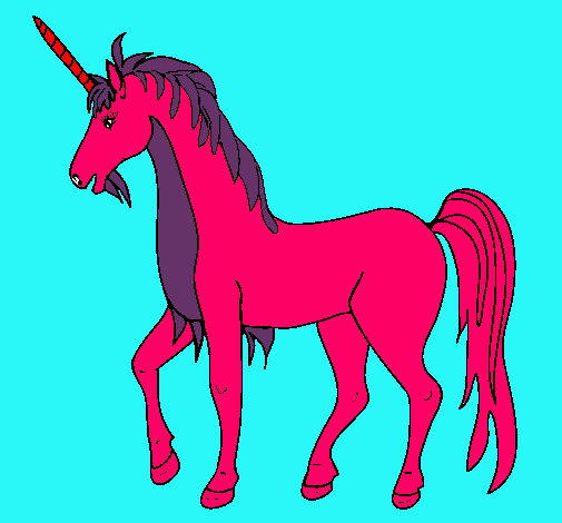 Dibujo Unicornio II pintado por DorcasyUzi