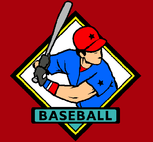 Dibujo Logo de béisbol pintado por juanfdrdgy