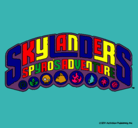 Dibujo Skylanders pintado por locos
