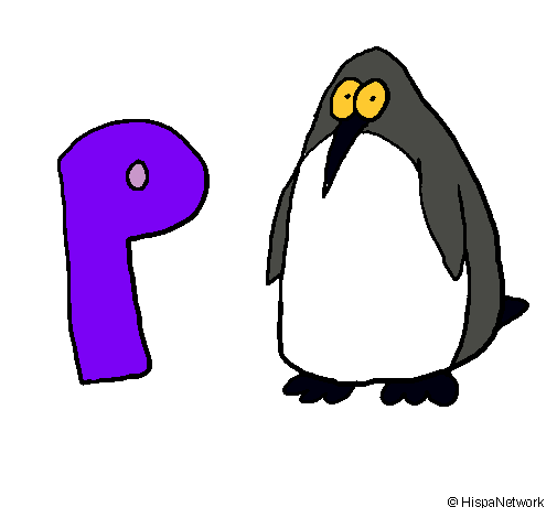 Dibujo Pingüino pintado por Doraluc