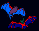 Dibujo Un par de murciélagos pintado por NARUTO115