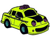Dibujo Herbie Taxista pintado por opopopopopop