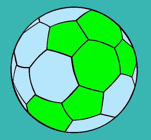 Dibujo Pelota de fútbol II pintado por PAPAPALO