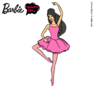 Dibujo Barbie bailarina de ballet pintado por Michuuuu