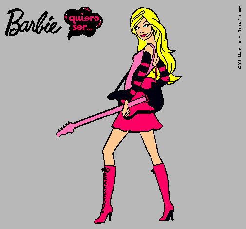 Barbie la rockera