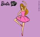 Dibujo Barbie bailarina de ballet pintado por wendolyne