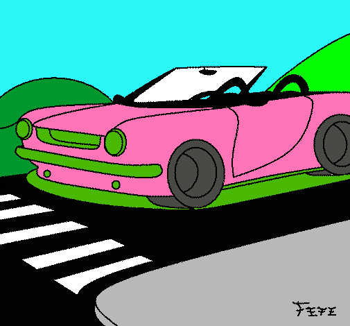 Dibujo Coche pintado por michell930