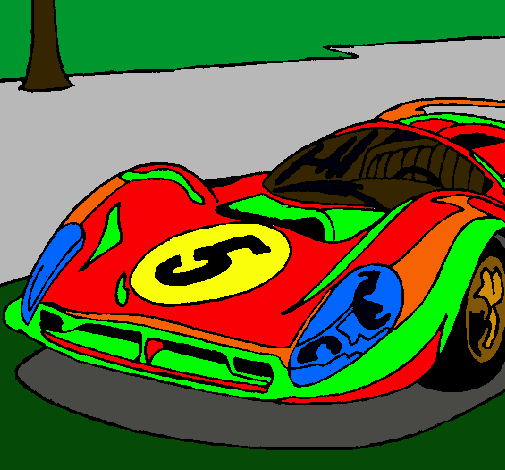 Dibujo Automóvil número 5 pintado por oxidopaz_4