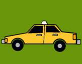Dibujo Taxi pintado por Hot-Wheels