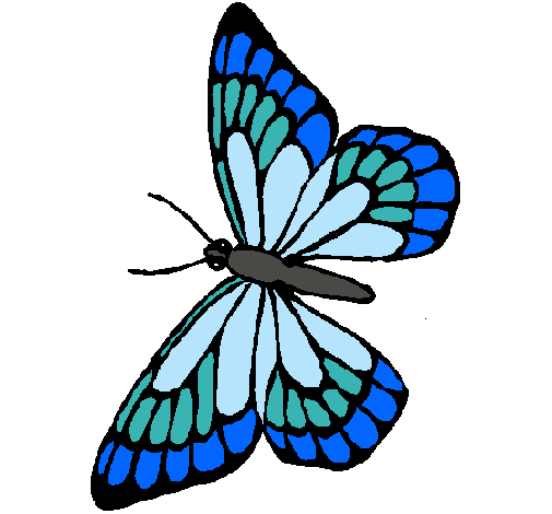 Dibujo Mariposa pintado por denishermo