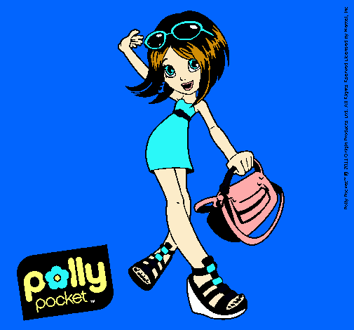 Dibujo Polly Pocket 12 pintado por Luzmor