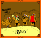 Dibujo Mariachi Owls pintado por RANGO