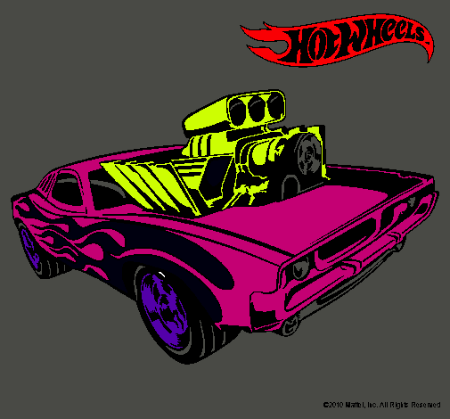 Dibujo Hot Wheels 11 pintado por giovani