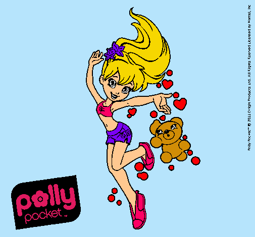 Dibujo Polly Pocket 14 pintado por shayna