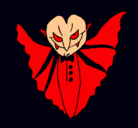 Dibujo Vampiro terrorífico pintado por valenyfranco
